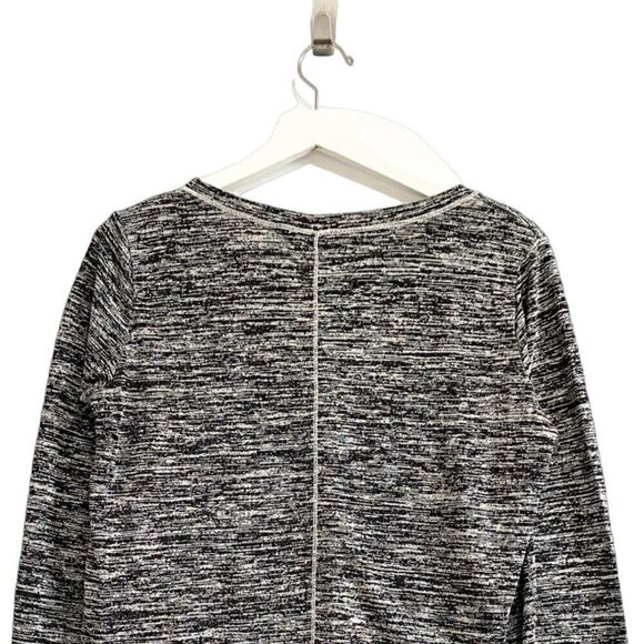 Michael Stars Marled Gray Long Sleeve Top, one size - Picture 4 of 10